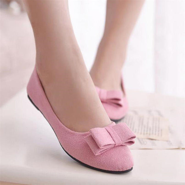 Elegant Bow Flats - TrendSettingFashions 
