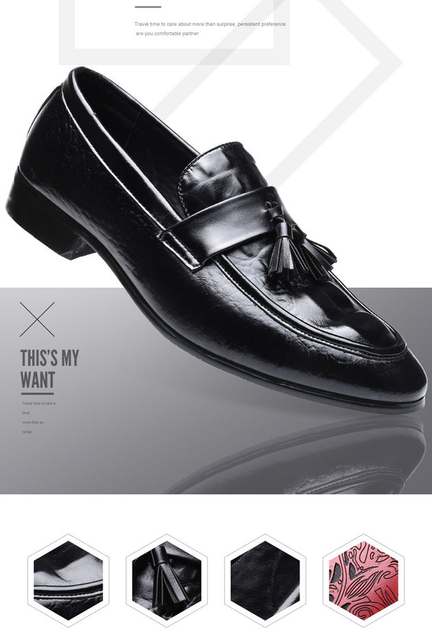 Men's Low Top Crocodile Style Flats - TrendSettingFashions 