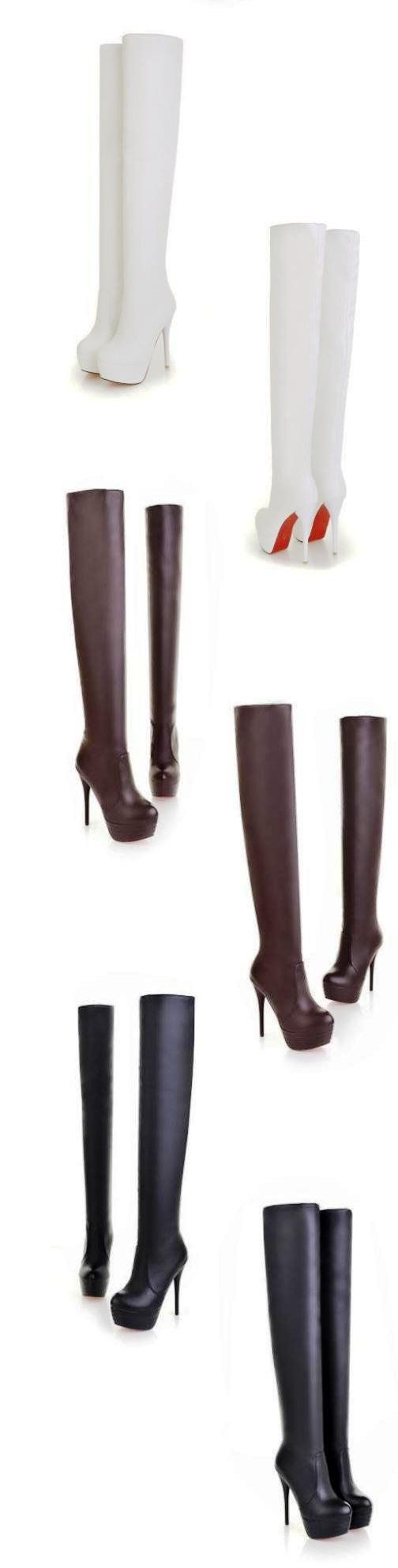 Pretty Woman Thigh High Boots - TrendSettingFashions 