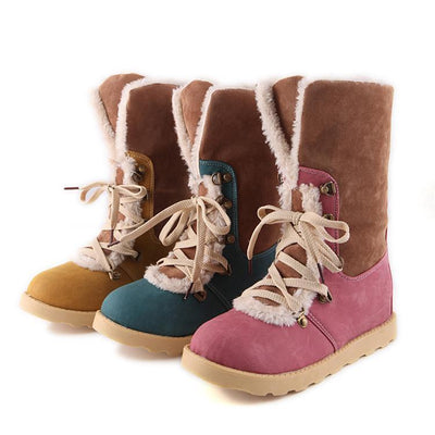 Women's Ultra Plush Winter Fashion Boot - TrendSettingFashions 