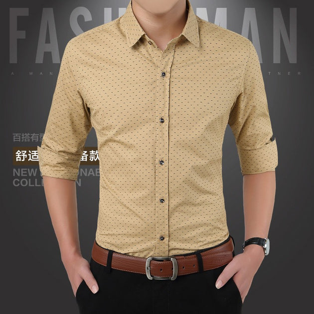 Men's Fashion Design Button Up - TrendSettingFashions 