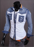 Men's Plaid Short Sleeve Fashion Shirt - TrendSettingFashions 