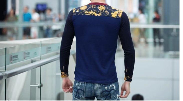 Men's Casual Colored Pocket Fashion T-Shirt - TrendSettingFashions 