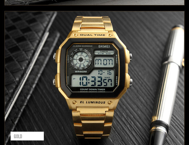 Men's Retro 1970's Style Watch - TrendSettingFashions 