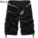 Men's Cargo Shorts with Side Zippers - TrendSettingFashions 