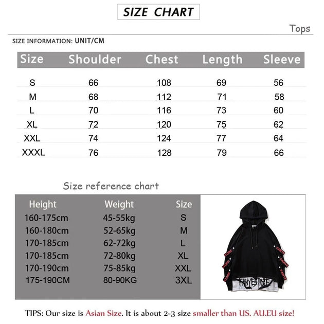 Men's Hoodie Sweatshirt Up To 3XL