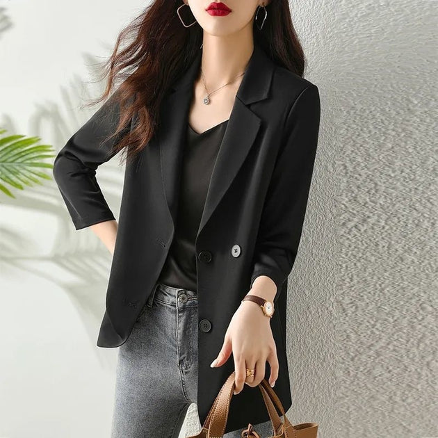 Women's Split Back Blazer Jacket