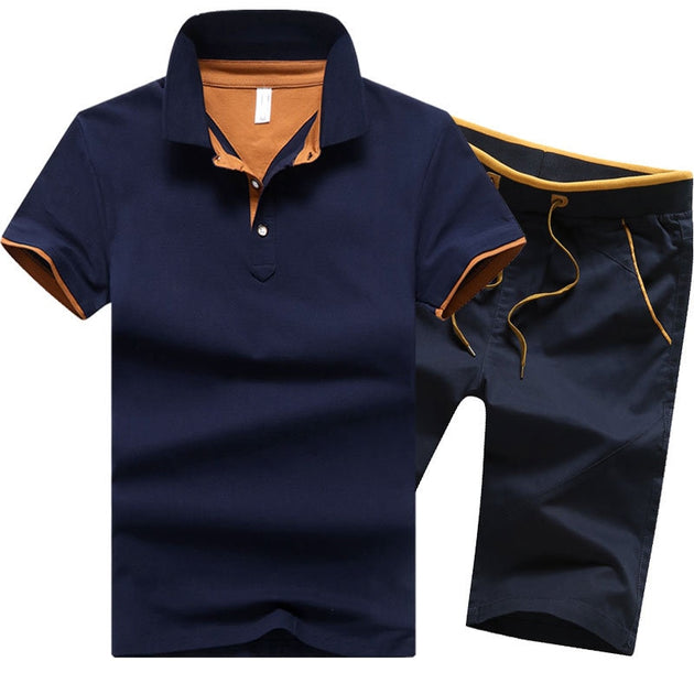 Men's Sports 2 Piece Casual Set - TrendSettingFashions 