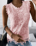 Women Floral Sleeveless Tops