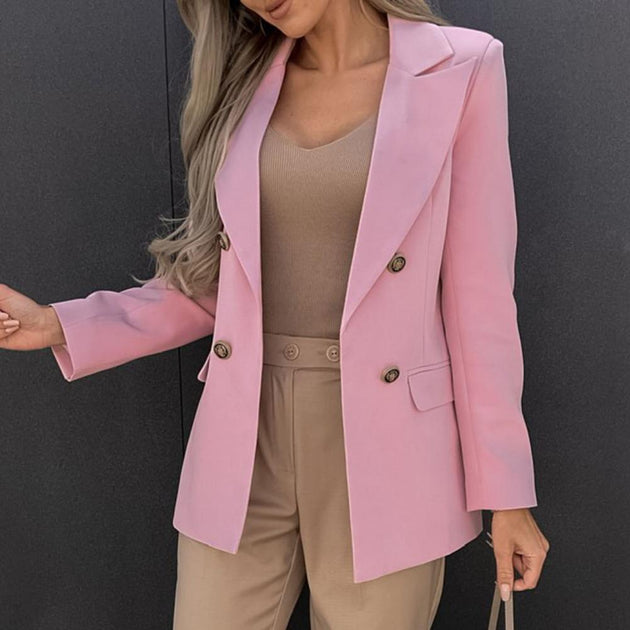 Women's Elegant Blazer Double-breasted