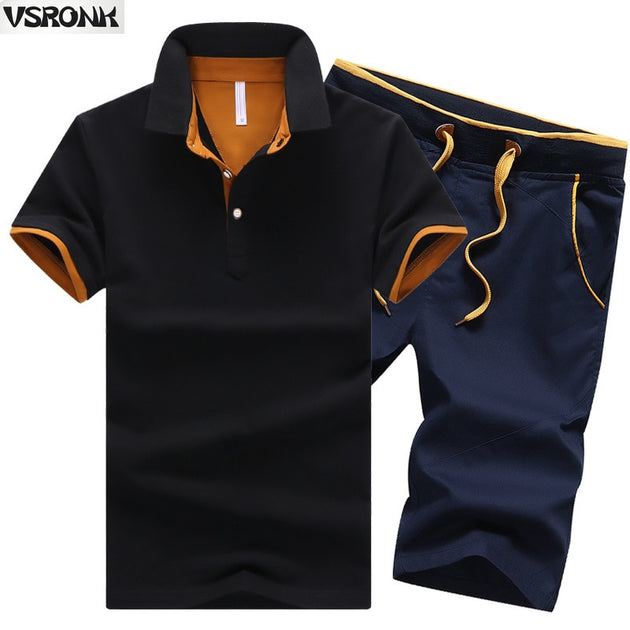 Men's Sports 2 Piece Casual Set - TrendSettingFashions 