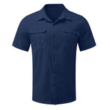 Men's Short-Sleeved Shirt Up To 5XL