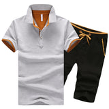 Men's Sports 2 Piece Casual Set - TrendSettingFashions 