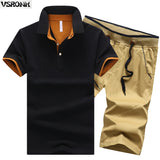 Men's Sports 2 Piece Casual Set - TrendSettingFashions 