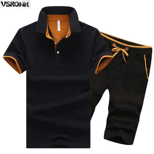 Men's Sports 2 Piece Casual Set - TrendSettingFashions 