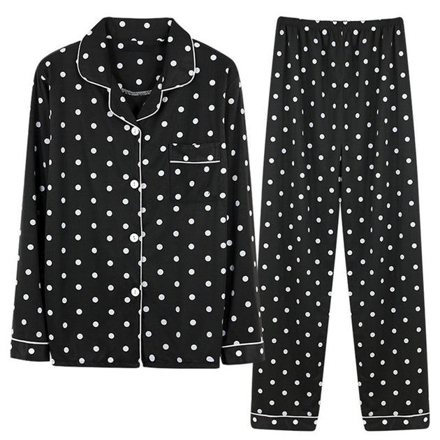 Women's Long Sleeved Pajamas