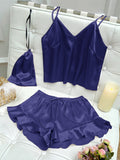 Women's Fashion Sexy Top with Shorts Set