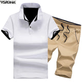 Men's Sports 2 Piece Casual Set - TrendSettingFashions 