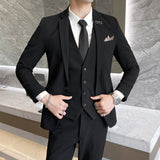 Men's 3 Pcs Suit! (Blazers Jacket Pants Vest) - TrendSettingFashions 