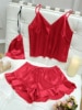 Women's Fashion Sexy Top with Shorts Set