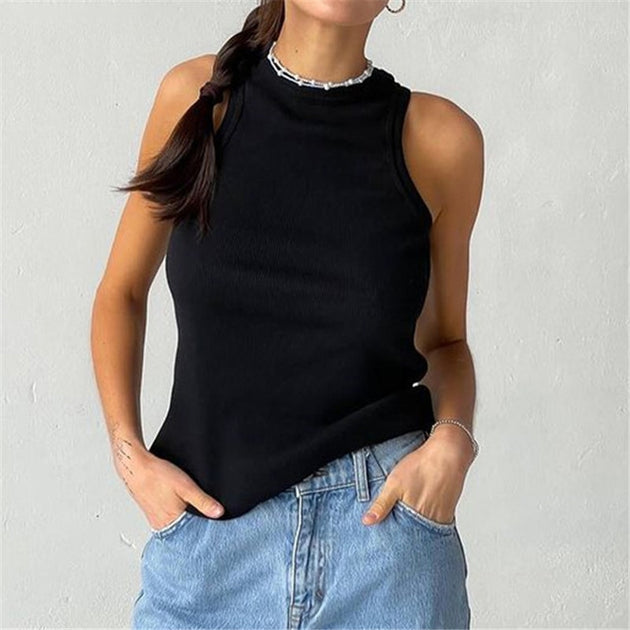 Women's Sexy Backless Basic Tank Top