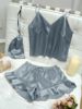 Women's Fashion Sexy Top with Shorts Set