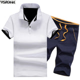 Men's Sports 2 Piece Casual Set - TrendSettingFashions 