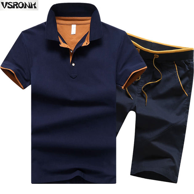 Men's Sports 2 Piece Casual Set - TrendSettingFashions 