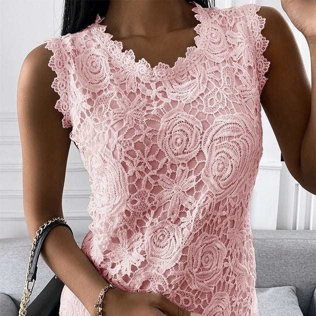Women Floral Sleeveless Tops