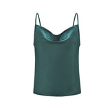 Women's Silk Satin Basic Top