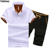 Men's Sports 2 Piece Casual Set - TrendSettingFashions 