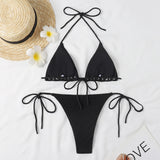 Women's Sexy Triangle Two Piece Swimsuits