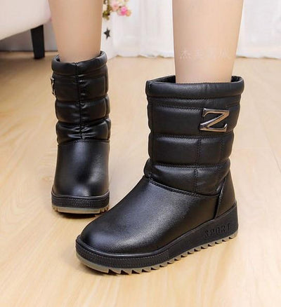 Women's Trendy Waterproof Snow Boots - TrendSettingFashions 