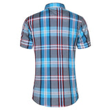 Men's Fashion Plaid Summer Shirt (up to 7XL) - TrendSettingFashions 