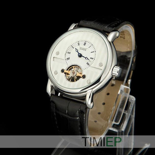 Men's Trendy White Dial Watch - TrendSettingFashions 