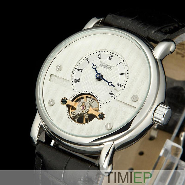 Men's Trendy White Dial Watch - TrendSettingFashions 