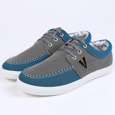 Men's Patchwork Print Fashion Shoes - TrendSettingFashions 