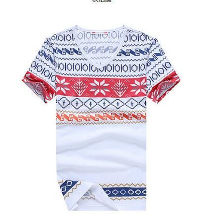 Men's Fashion Print Tee Up To 3XL - TrendSettingFashions 