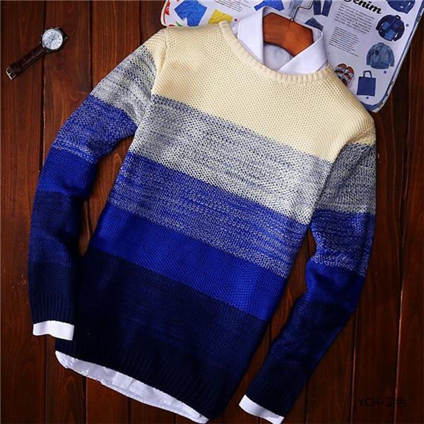 Men's Bright Colored Pullover - TrendSettingFashions 
