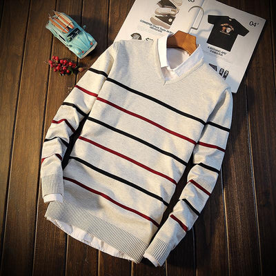 Men's Long Sleeved Pullover - TrendSettingFashions 