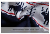Men's Stylish Deer Print Sweater - TrendSettingFashions 