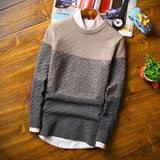 Men's Thick Solid Pullover - TrendSettingFashions 