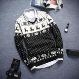 Men's Holiday Deer Sweater - TrendSettingFashions 