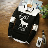 Men's Deer Holiday Sweater - TrendSettingFashions 