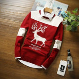 Men's Deer Holiday Sweater - TrendSettingFashions 