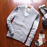 Men's Classic Button Up Cardigan - TrendSettingFashions 