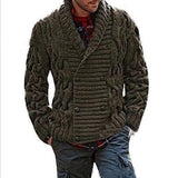 Men's Thick Double Knitted Dress Sweater Up To XXL - TrendSettingFashions 