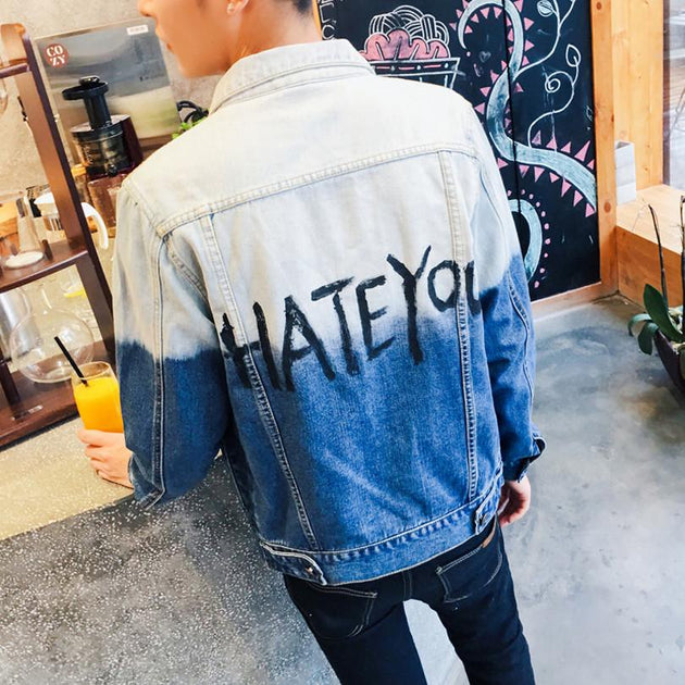 Men's Vintage Denim Jacket - TrendSettingFashions 
