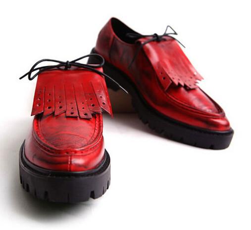 British Style Brogue Tassel Shoes - TrendSettingFashions 