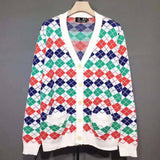 Men's Wool Cardigan Sweater - TrendSettingFashions 
